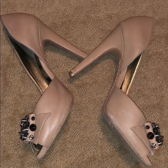 SAM EDELMAN lorna tan leather bow heel. Size 9 - Picture 4 of 4